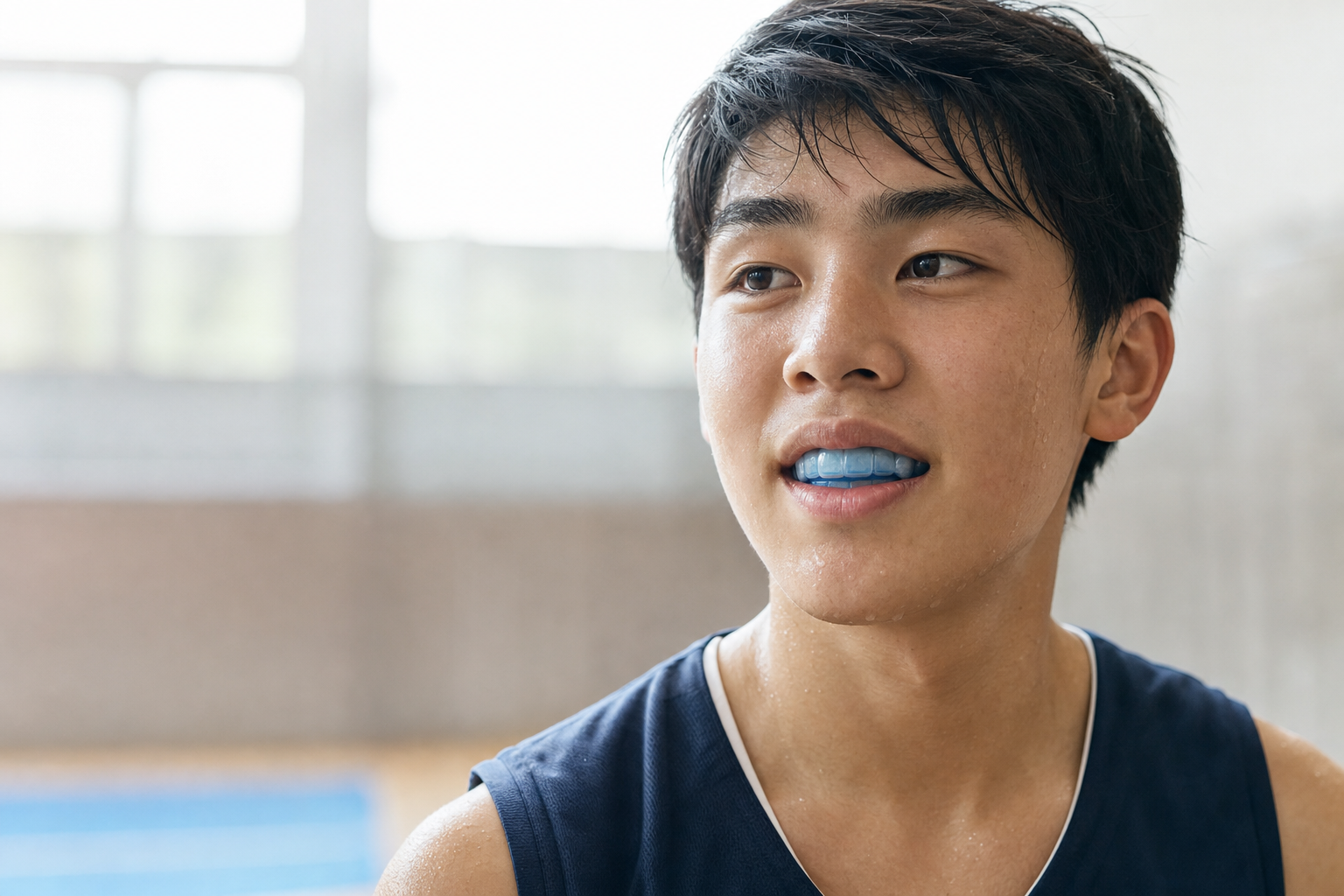 スポーツマウスガードの診療イメージ